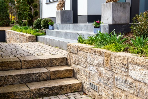 Stone Step Replacement in Walnut Creek