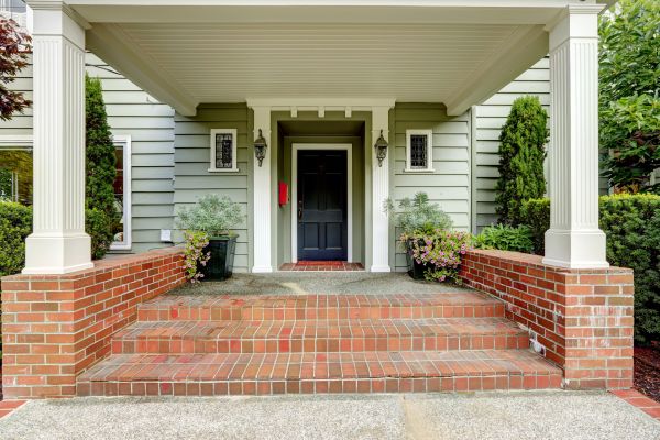 Front Porch Masonry Repair in Walnut Creek