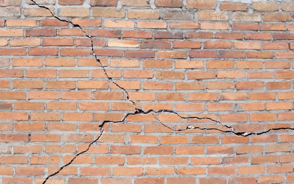 Cracked Brick Repair in Walnut Creek