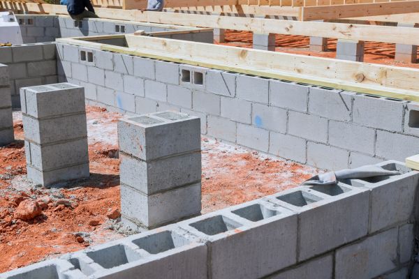 Cement Block Installation in Walnut Creek