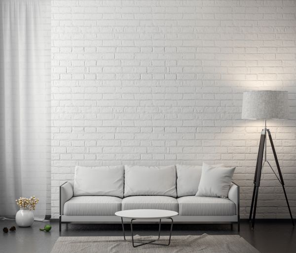 White Brick Installation in Walnut Creek