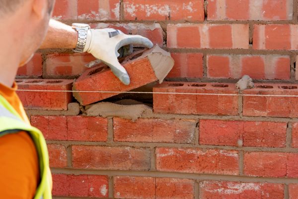 Red Brick Installation in Walnut Creek